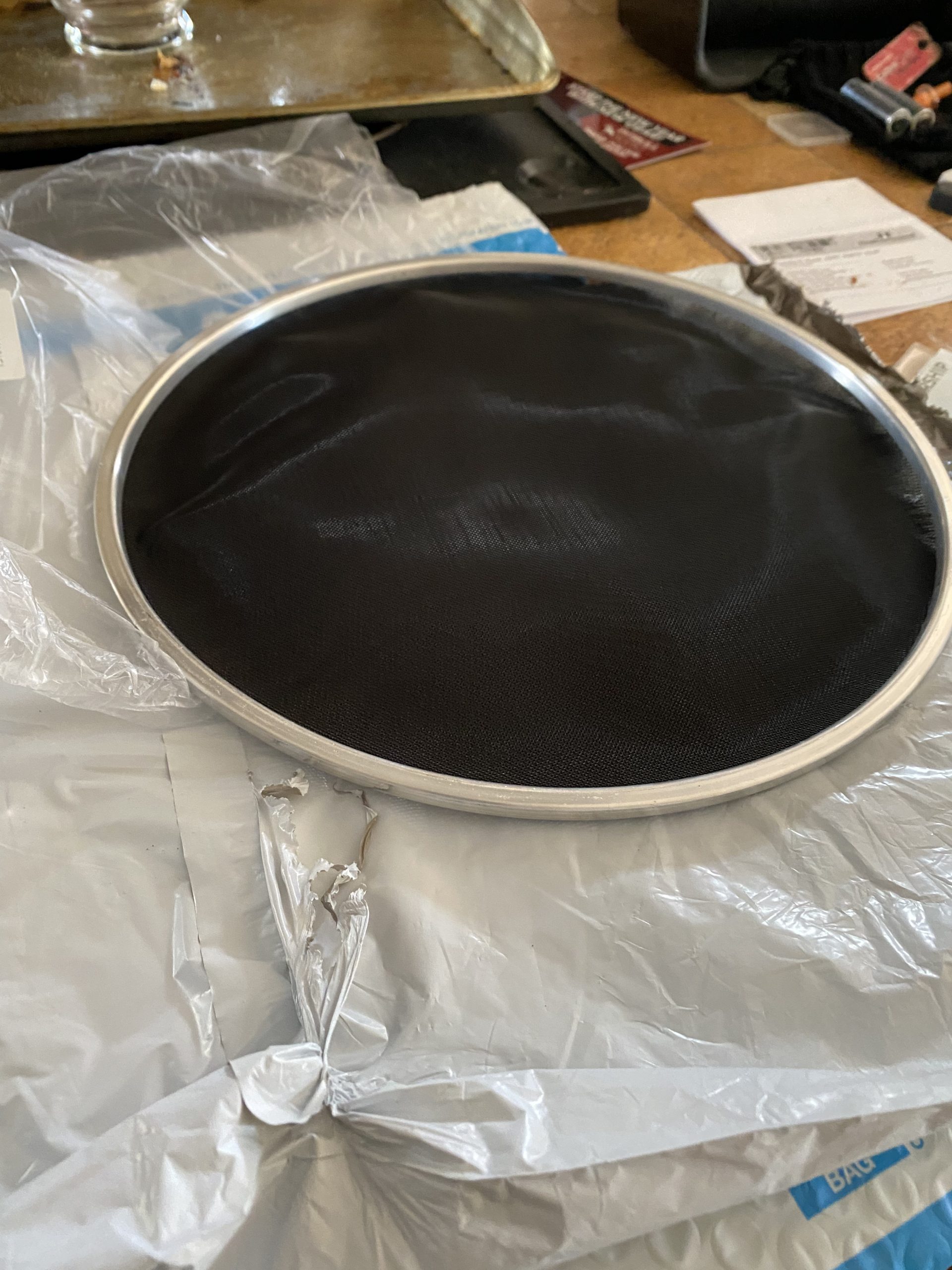 Mesh Drum Head 2Pcs 2ply Mesh Drum Head Skin Black 10inch Percussion Instrument Parts Black customer photo 2