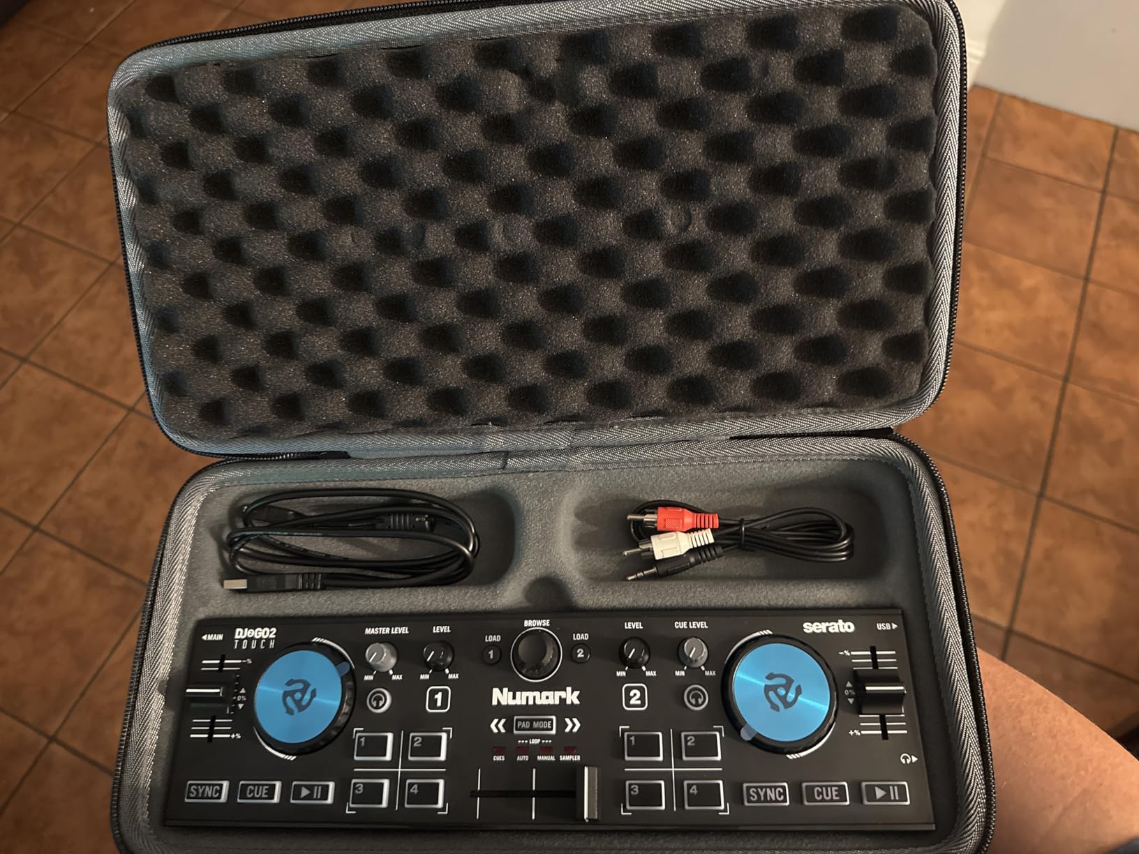 XANAD Hard Case for Numark DJ2GO2 Touch DJ Controller customer photo 1