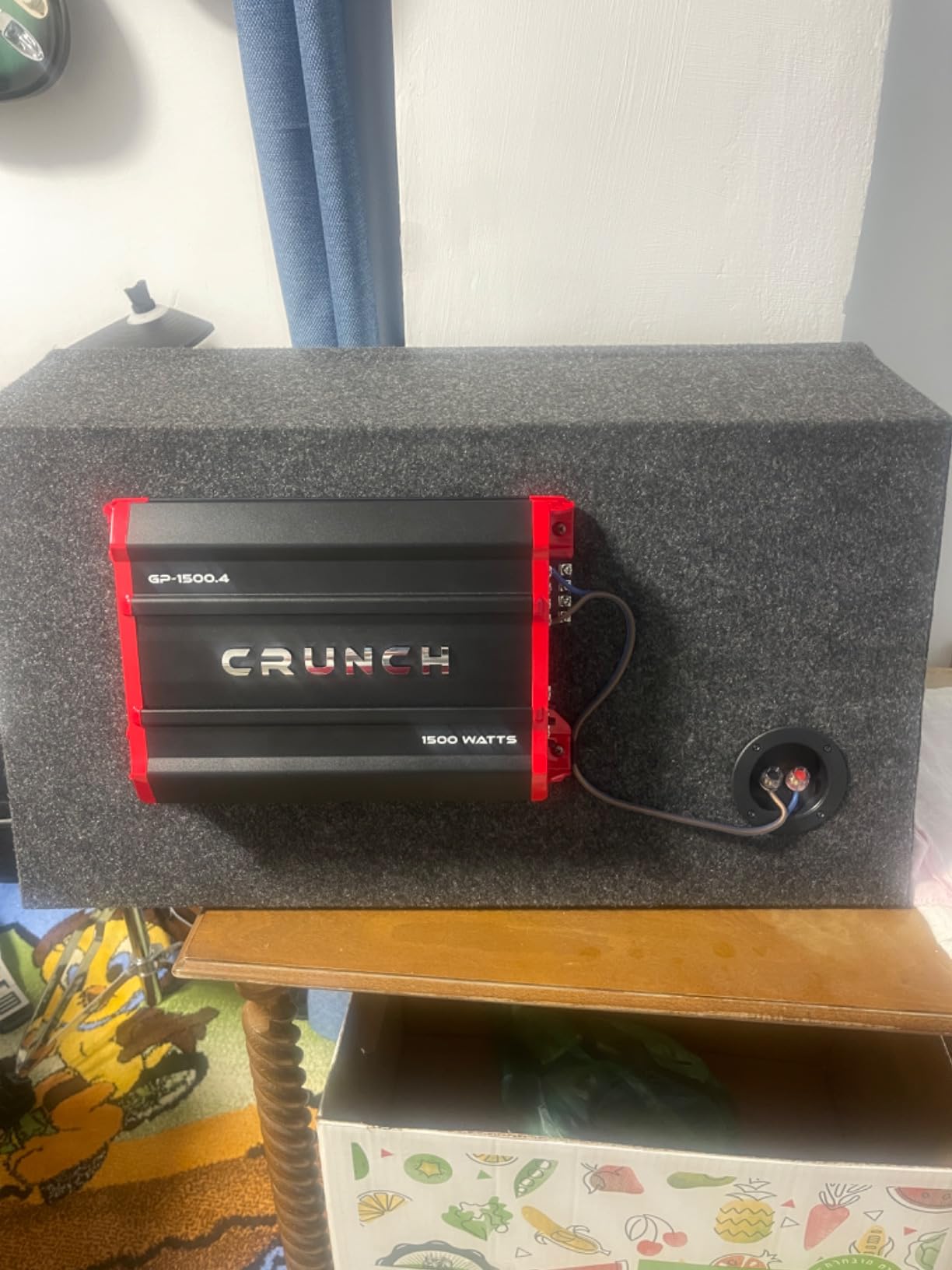 Crunch Ground Pounder GP-1500.4 1500 Watt 4 Channel Amplifier customer photo 2