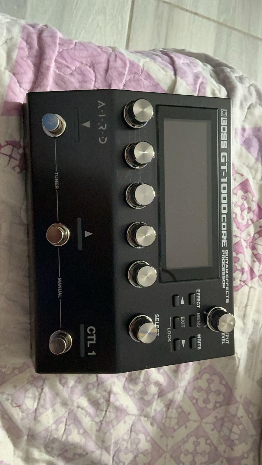 BOSS GT-1000CORE Guitar Effects Processor | 32-Bit AD/DA | AIRD Technology | Unlimited Sound Creation customer photo 1