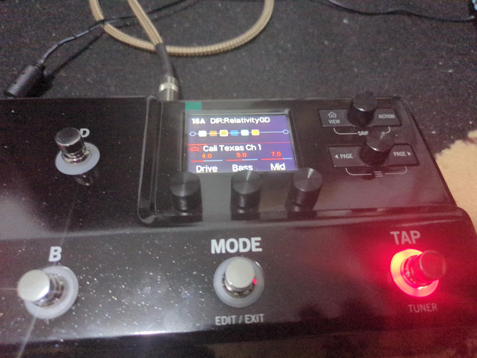 Line 6 HX Stomp XL Multi-Effects Guitar Pedal Processor customer photo 2
