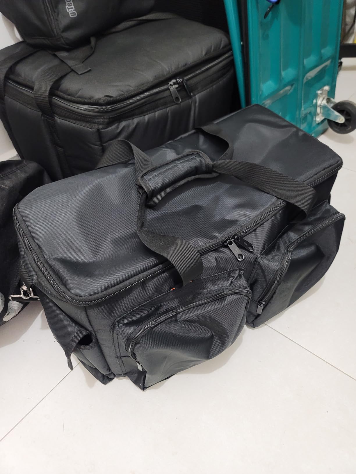 Trunab DJ Cable File Bag with Detachable Padded Bottom and Dividers - Travel Gig Bag for Professional DJ Gear, Musical Instrument and Accessories customer photo 1
