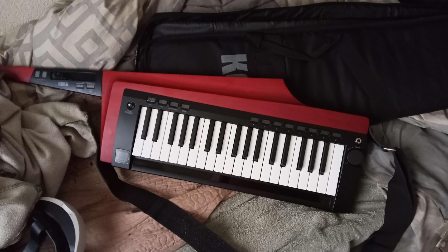 Korg RK-100S 2 37-key Keytar - Translucent Red customer photo 1