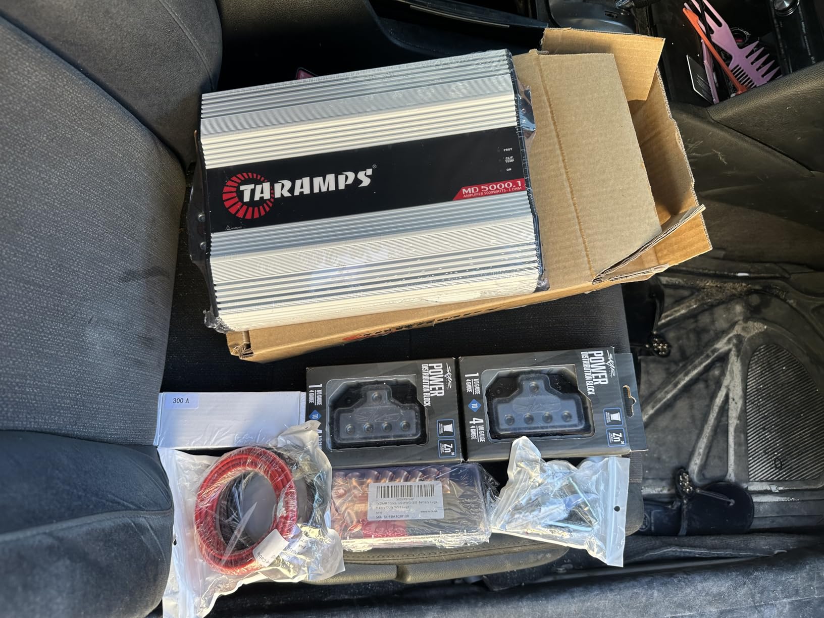Taramps MD 5000.1 Amplifier 1 Ohm 5000 Watts RMS MAX, Mosfet Digital Full Range, Crossover Low/High Pass, Bass Boost, Car Audio System, Monoblock 5k, 1 Channel, LED Monitor Indicator, Class D, MD 5k customer photo 1