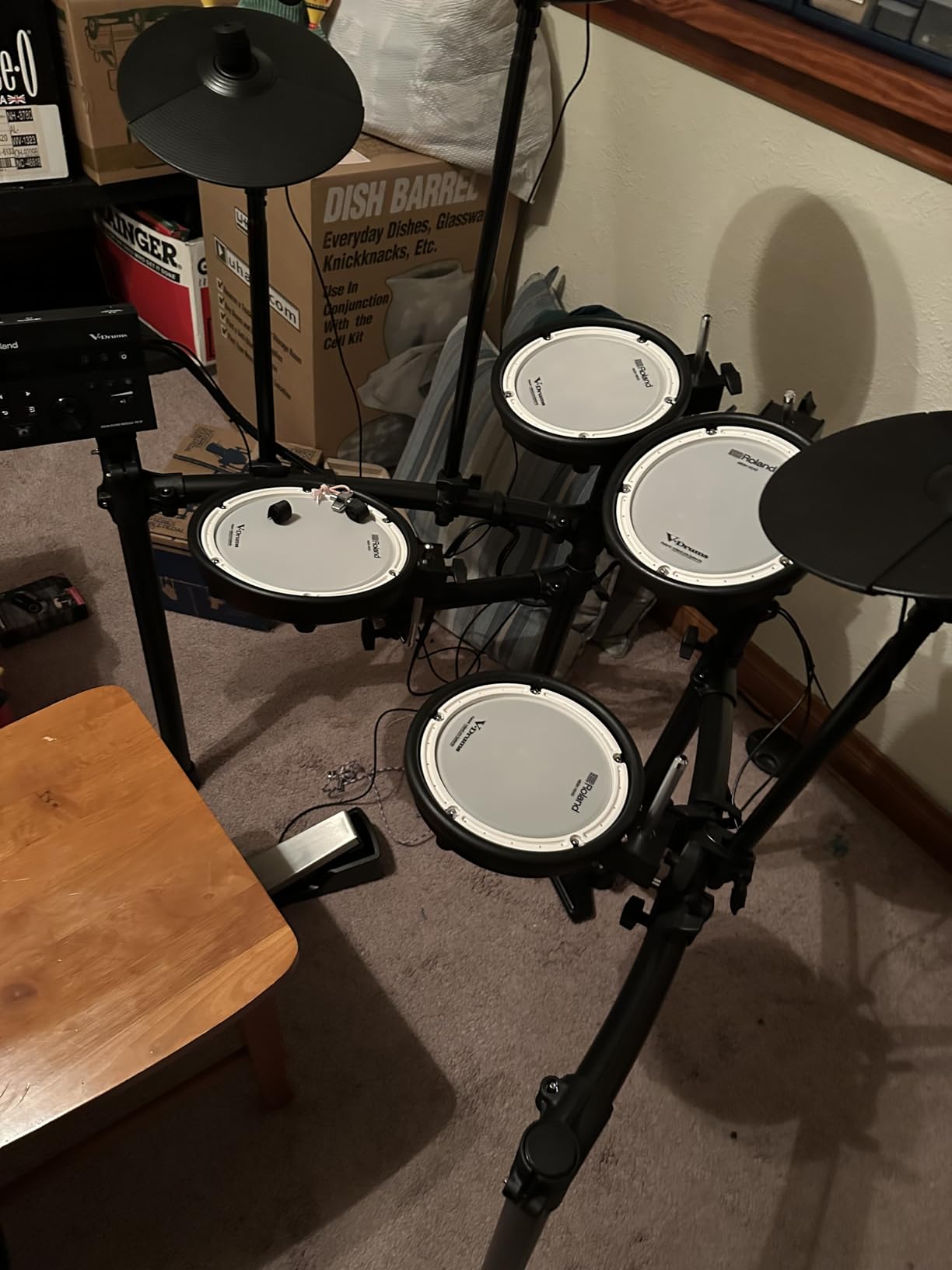 Roland TD-07DMK Electronic V-Drums Kit customer photo 1