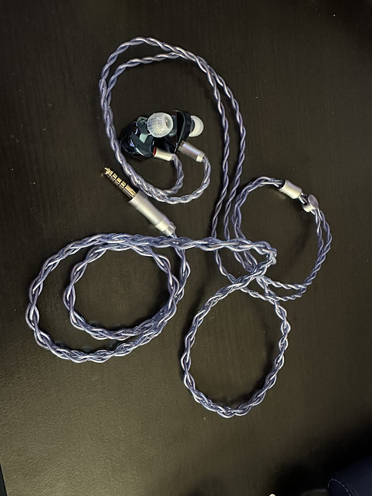 Linsoul Tripowin Altea Upgraded 6N OCC Litz 4 Cores HiFi Earphone Cable | 26 AWG High-Purity Monocrystalline Copper Wires for in Ear Earphone, 4.4mm, 2pin 0.78mm customer photo 2