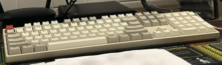 Keychron C2 Full Size Wired Mechanical Keyboard Compatible with Mac, Keychron Brown Switch, 104 Keys ABS Retro Color Keycaps Gaming Keyboard for Windows, USB-C Type-C Braid Cable customer photo 2
