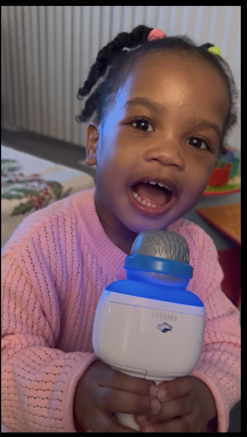 VTech Sing It Out Karaoke Microphone, White customer photo 2