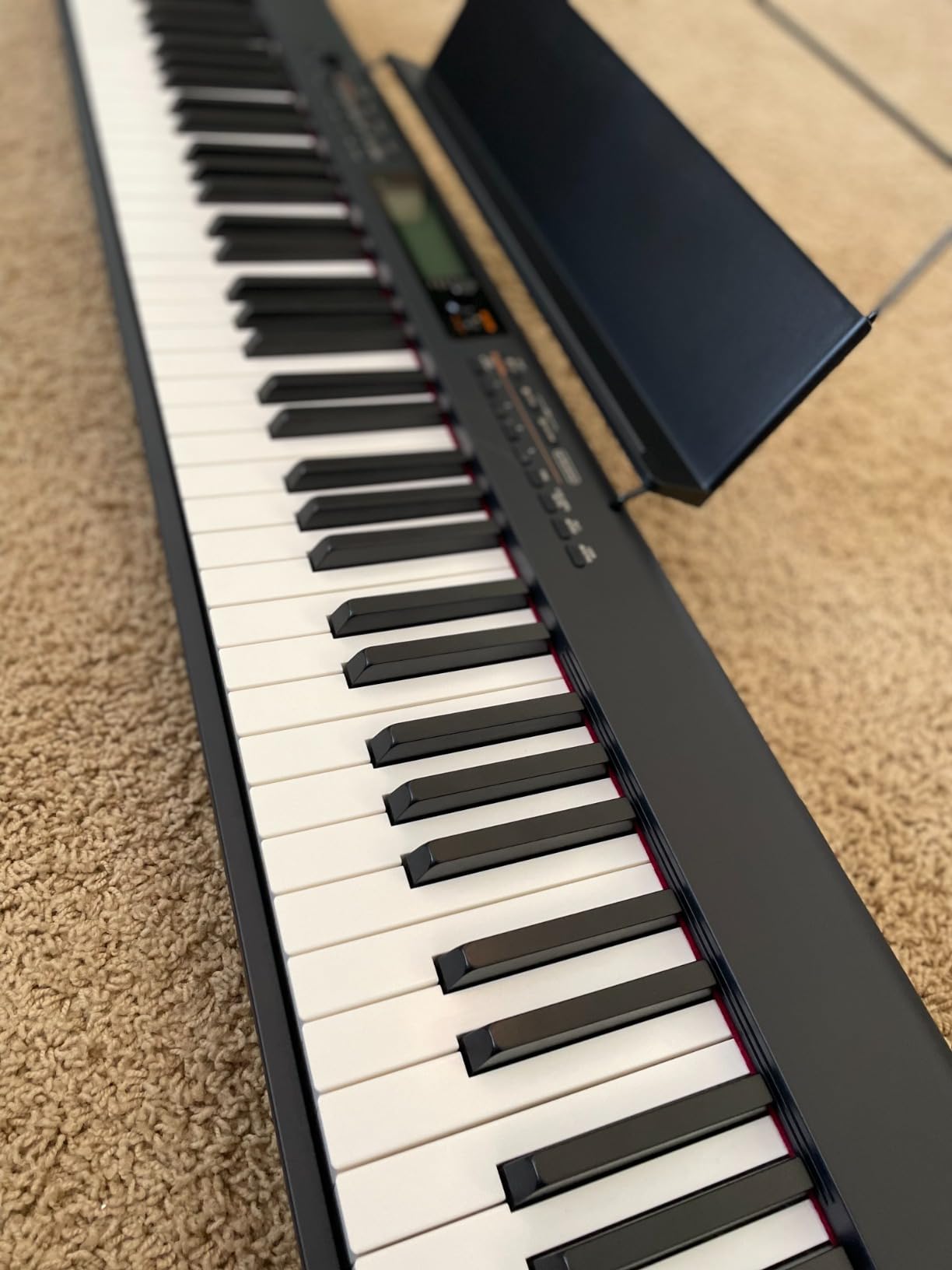 Casio CDP-S360 Slim 88-Key Weighted Digital Piano, Portable, Lightweight & Compact, 700 Tones, 200 Rhythms, USB-MIDI, Built-In Speakers, LCD Display customer photo 2
