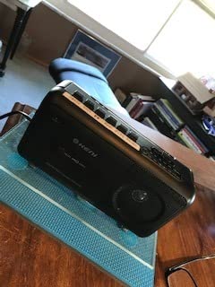Portable Cassette Tape Player Recorder, AM/FM Radio Cassette Player with Built in Speaker, Headphone Jack, AC or Battery Operated customer photo 1