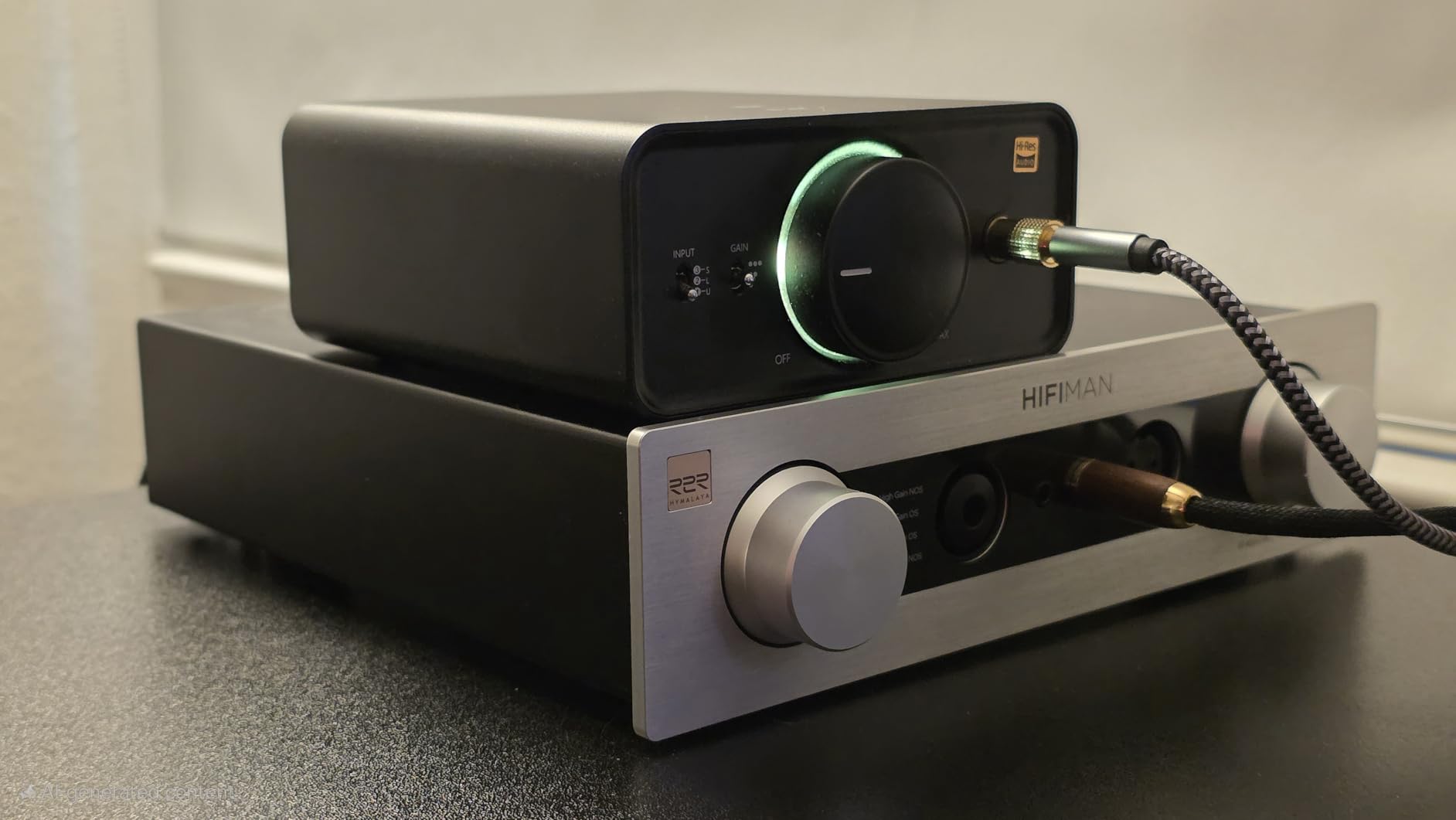 HIFIMAN EF400 Desktop Balanced Headphone DAC & Amplifier with Himalaya R2R DAC, 3.5/4.4/6.35mm Output for Home Audio customer photo 1