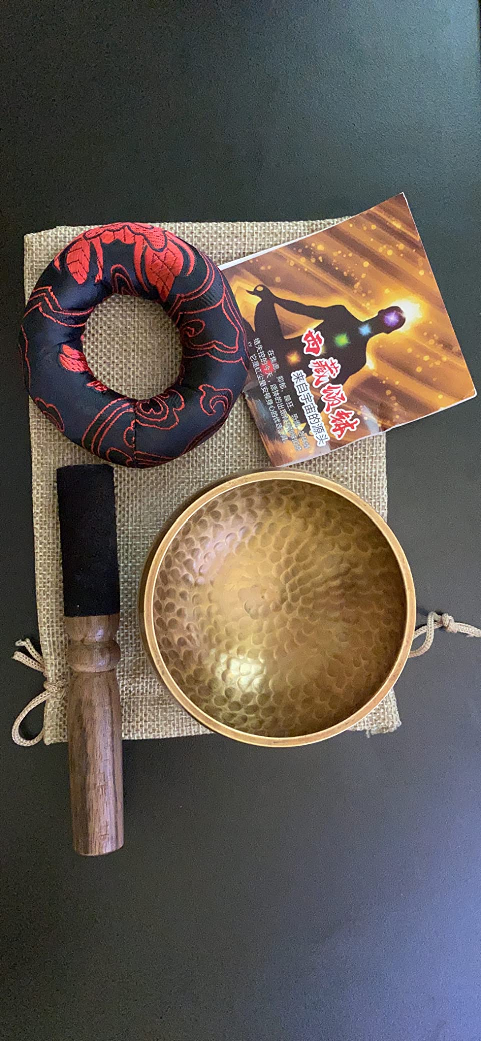 Singing Bowls, Tibetan Singing Bowl Set, Meditation Bowl, Sound Bowls-Easy To Play for Beginners customer photo 1