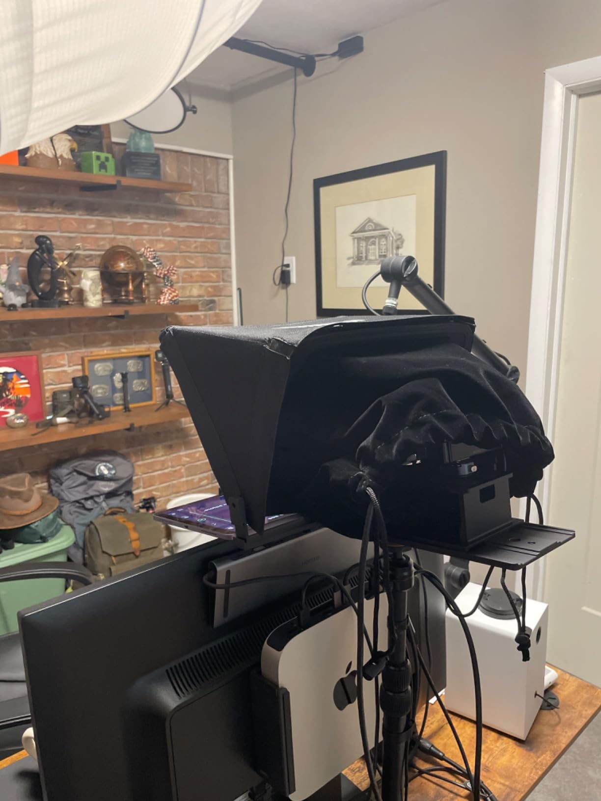 NEEWER X12 Aluminum Teleprompter with RT-110 Remote Control and Carry Case, Compatible with iPad, Tablets, Smartphones and DSLRs customer photo 2