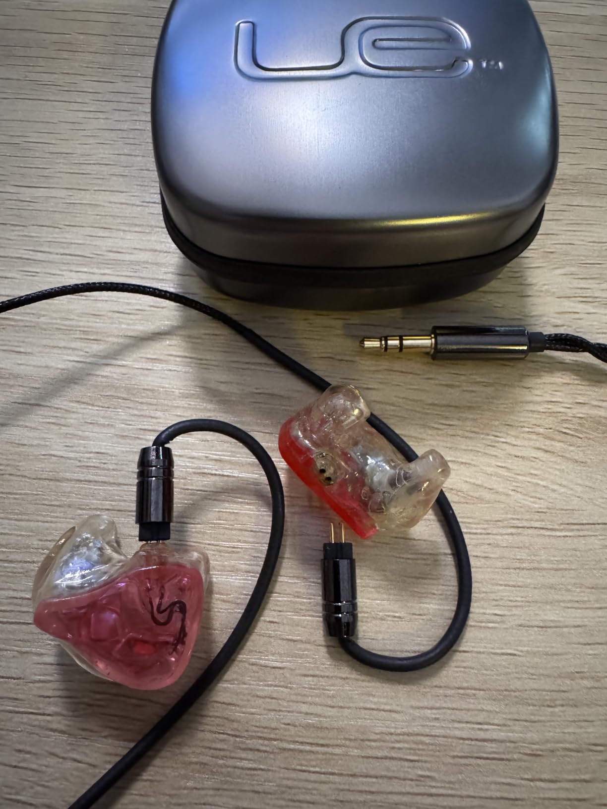 Linsoul Tripowin Zombur 4N OFC in Ear Monitor Cable, 3.5mm Plug, 1.25m | High Purity Oxygen Free Cable HiFi Wired IEM Cable, Cotton Yarn Outer Layer, for Musician Audiophile, w/o Mic, 2pin 0.78mm customer photo 1