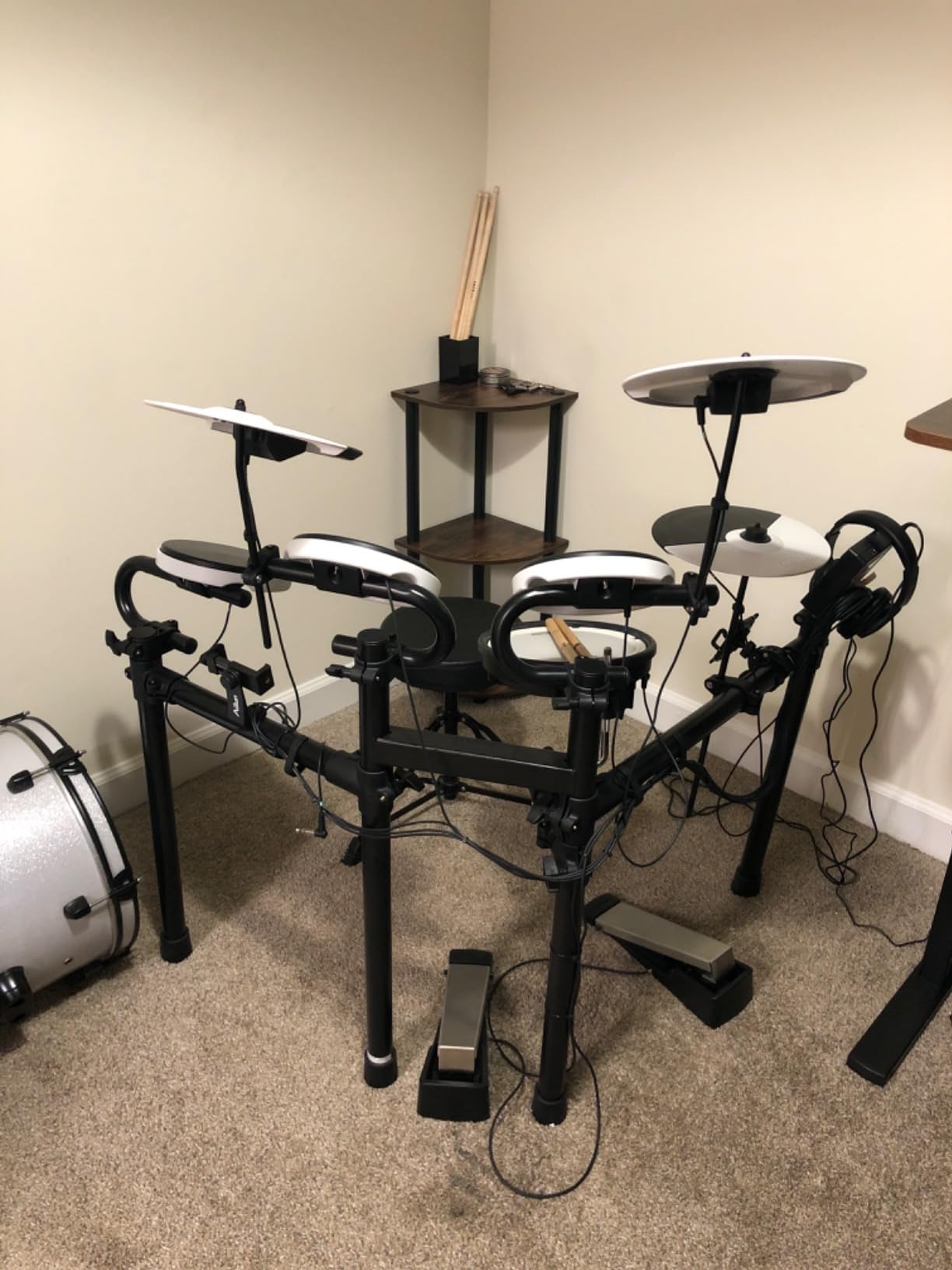 Roland TD-02KV V-Drums | Electronic Drum Kit with Expressive Playability, Noise-Reducing Features, Mesh-Head Snare, Wide Acoustic-Style Playing Layout & Optional Bluetooth Expansion | Onboard Coach | Kit with Expressive Playability, Noise-Reducing Features, Mesh-Head Snare customer photo 1