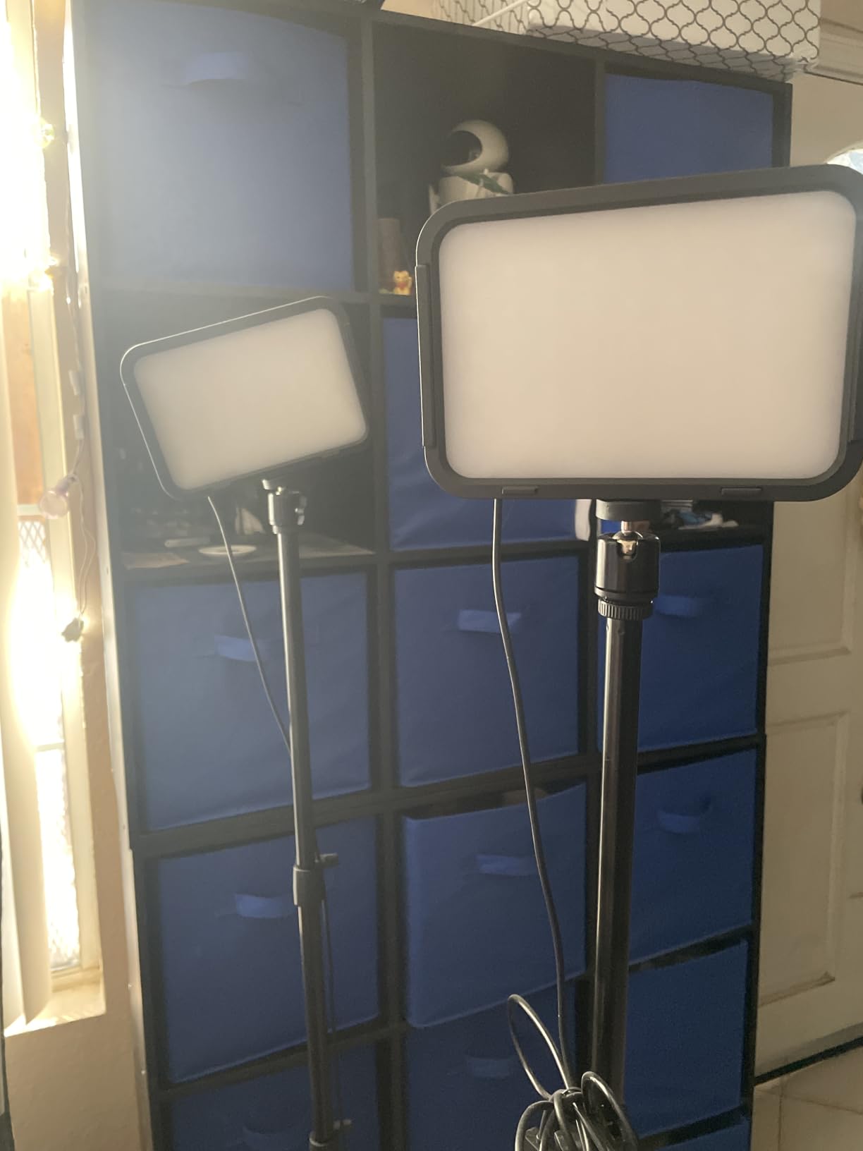 Torjim RGB Photography Video Lighting, Studio Lights with Adjustable Tripod Stand - 16 Color Lighting for Video Recording/YouTube/TikTok/Live Streaming customer photo 1