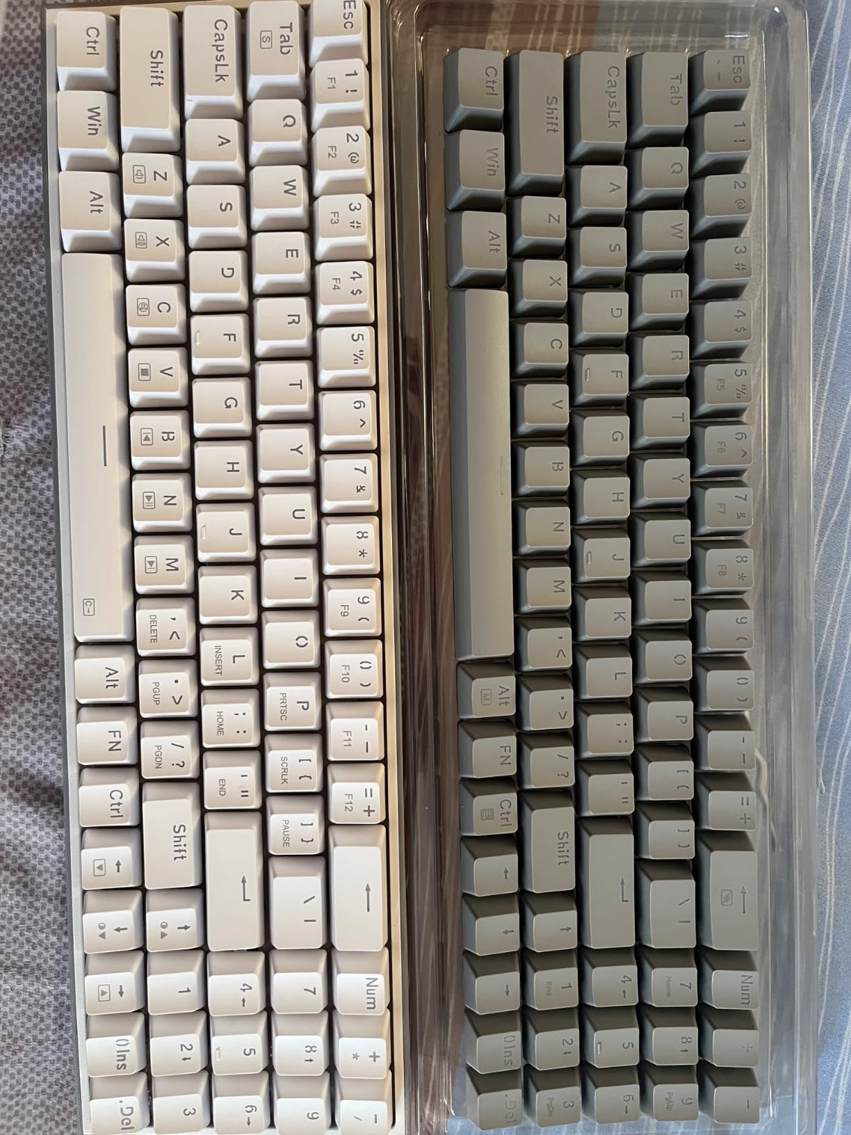 Redragon K628 Pollux 75% Wired RGB Gaming Keyboard, 78 Keys Compact Mechanical Keyboard w/100% Hot-Swap Socket, Free-Mod Plate Mounted PCB & Dedicated Arrow Keys, Quiet Red Switch customer photo 2