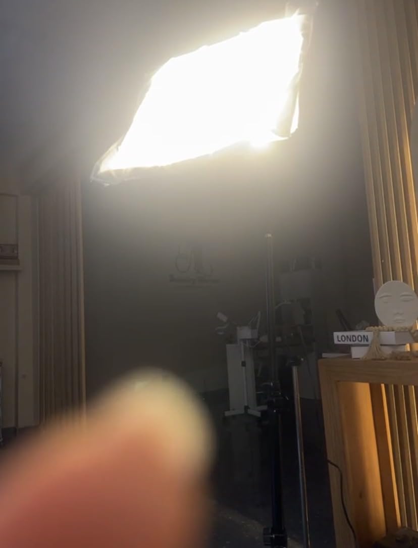 Torjim Softbox Photography Lighting Kit | 16 inch X 16 inch & 85W LED Studio Light | Soft Diffusion For Even Light | 3000-7500K Adjustable LED Bulbs for Studio Photo Video Recording Live Streaming Portraits customer photo 1