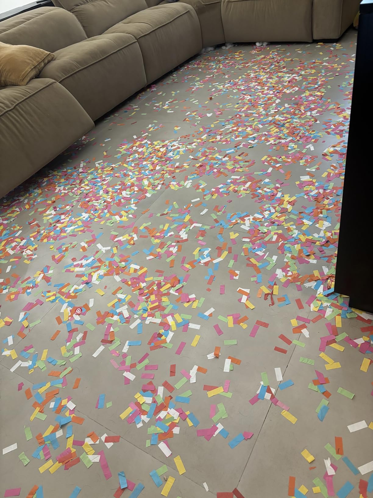 Money Confetti Cannon 12Pack Biodegradable 100 Dollar Bill Money Confetti 12inch Party Poppers for Celebration Opening Activities Birthday Graduation Business Signing customer photo 2