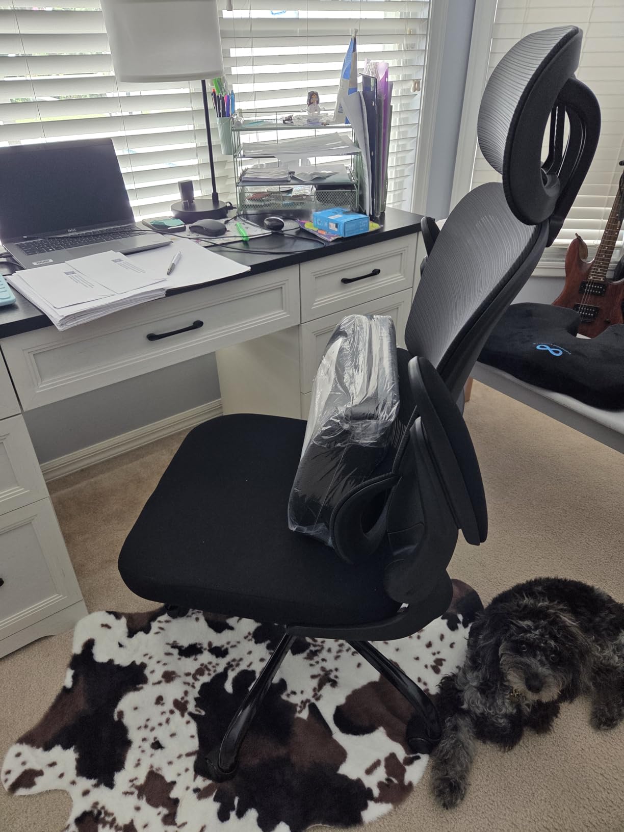 TRALT Office Chair Ergonomic Desk Chair - Gaming Chair with Lumbar Support | 330 LBS Home Office Desk Chairs with Headrest, Reading Chair with Flip-up Armrests, Comfortable Computer Chairs (Black) customer photo 1