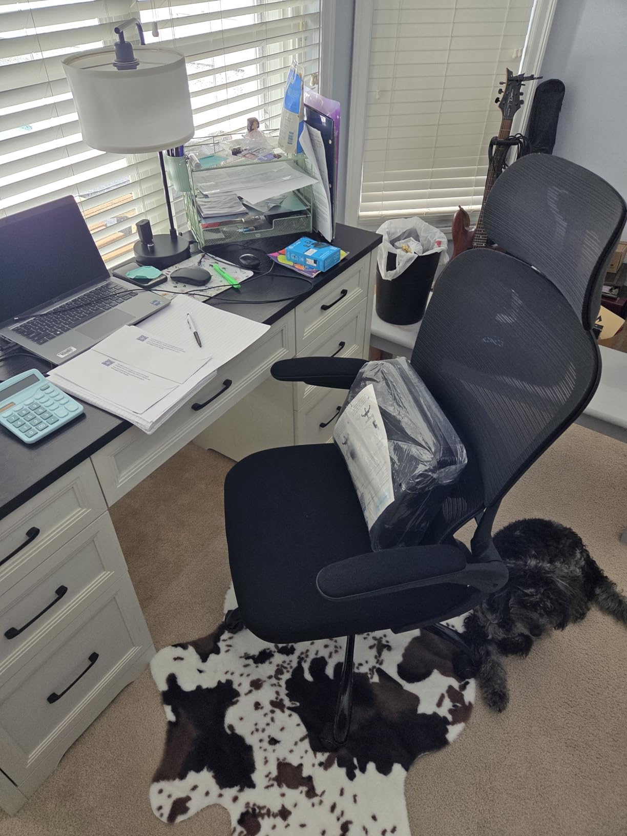 TRALT Office Chair Ergonomic Desk Chair - Gaming Chair with Lumbar Support | 330 LBS Home Office Desk Chairs with Headrest, Reading Chair with Flip-up Armrests, Comfortable Computer Chairs (Black) customer photo 2