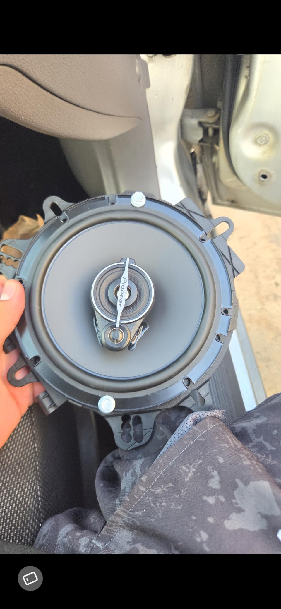 Pioneer A-Series Standard TS-A1671F 6.5 inch 3-Way Coaxial Speakers 320W Max | Ideal Factory Upgrade, Balanced Sound + Smooth Treble, Enhanced Bass, Installation Adaptors Included customer photo 1