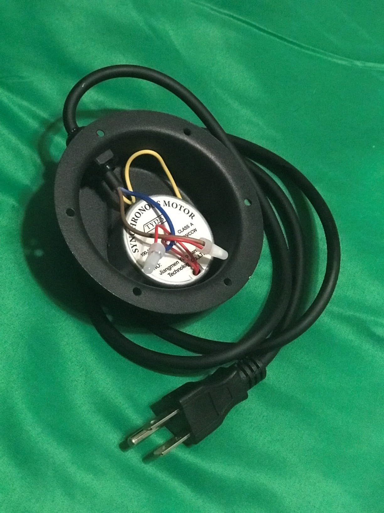 2.5 RPM Disco Ball Motor Heavy Duty Mirror Ball Electric Motor Rotator Supports 4'' - 16'' Balls for Dj Party Light Home Bands, Christmas Party customer photo 1