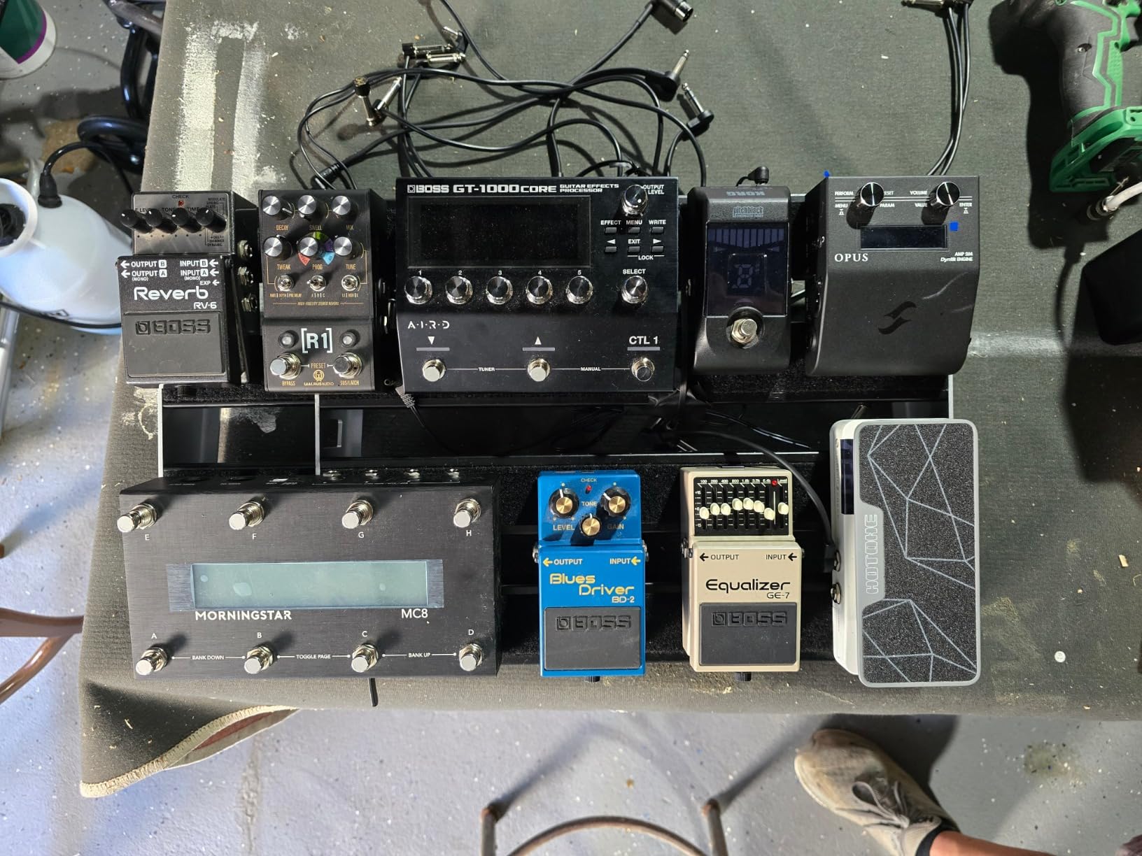 HOTONE 2 in 1 Passive Expression Footswitch EXP Pedal Ampero II Press(Included 1 PCS Additional 15 CM TRS Cable) customer photo 1