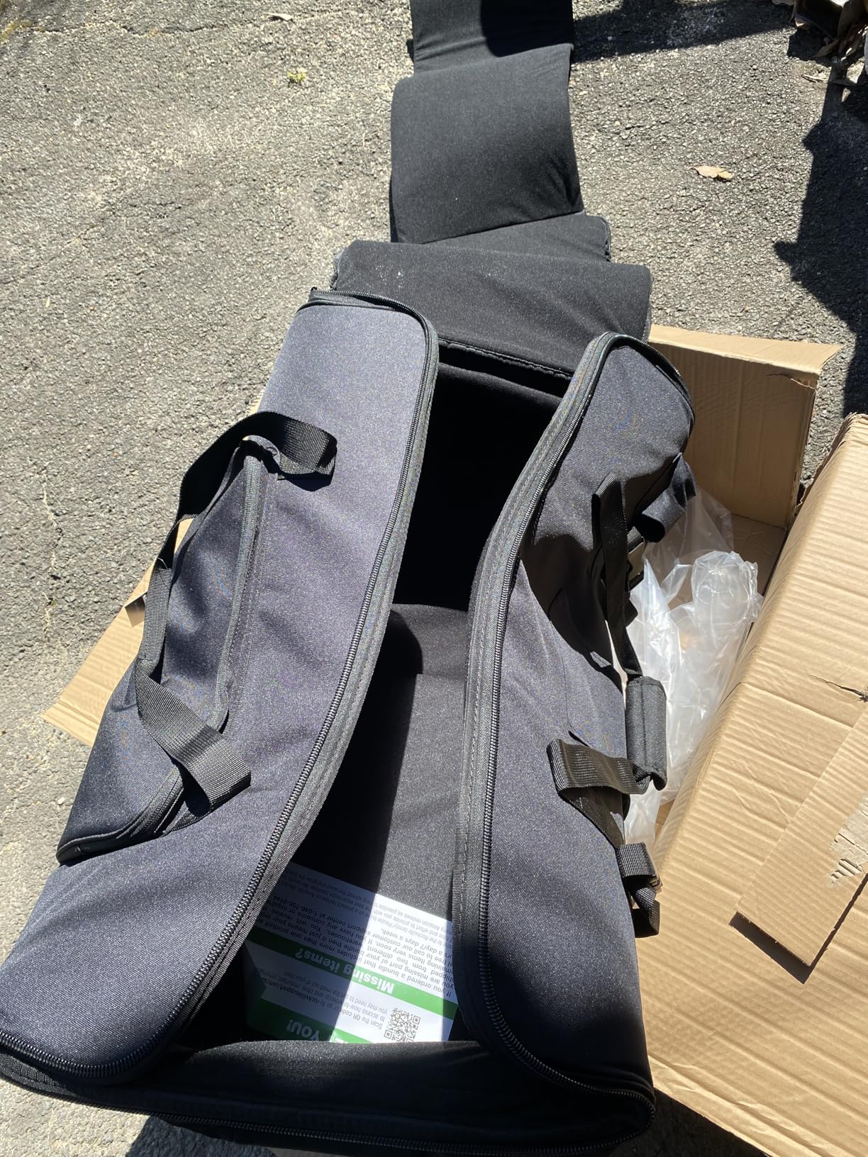Rockville SB12 V2 Rolling Travel Bag for 12