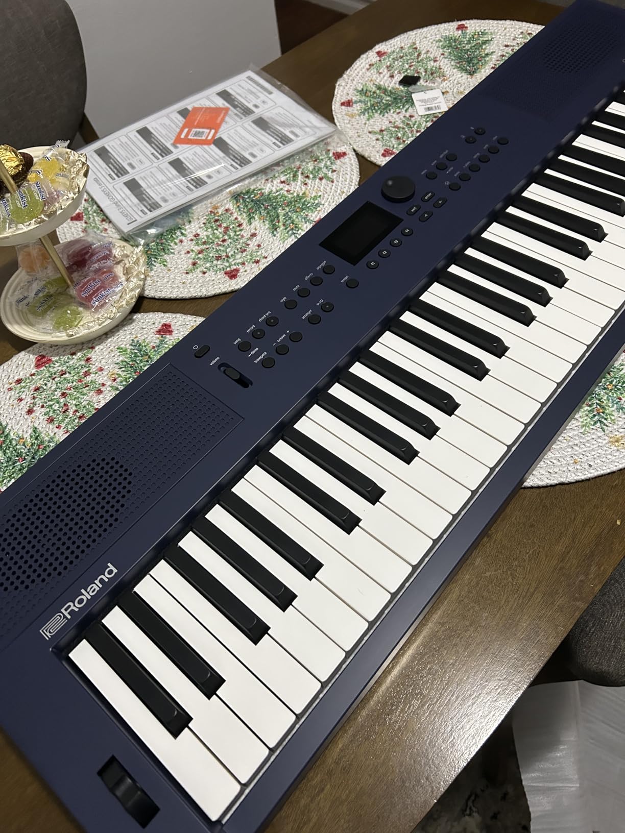 Roland GO:KEYS 3 Music Creation Keyboard | 61-Note Keyboard | Built-In Stereo Speakers | Bluetooth Audio/MIDI Support for Music Streaming - Dark Red customer photo 5