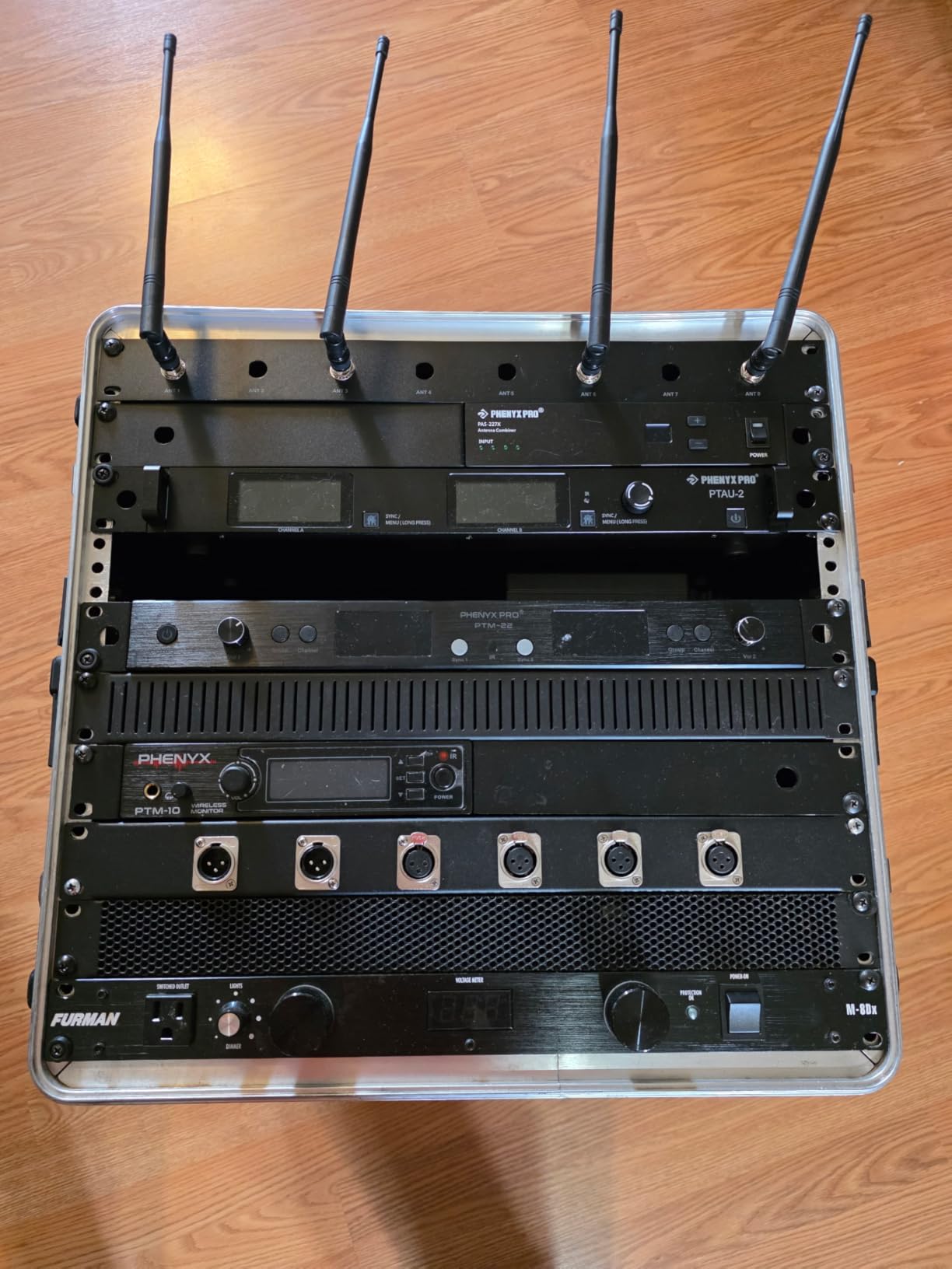 Phenyx Pro Dual-Channel Wireless Microphone System, Dynamic Mics w/ID Lock, Tunable Power Level, Auto Scan, Spectrum Analyzer, True Diversity Cordless Handheld for Singing, DJ, Karaoke (PTAU-2) customer photo 2