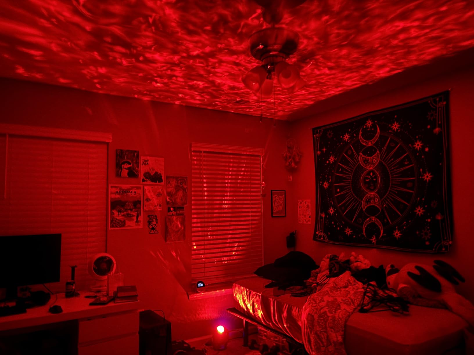 Govee Star Light Projector with 3 Aurora Flowing Effects, Works with Matter, Alexa and Google Assistant, 52 Scene Modes, 18 White Noise Options, LED Night Light Projector for Bedroom customer photo 1