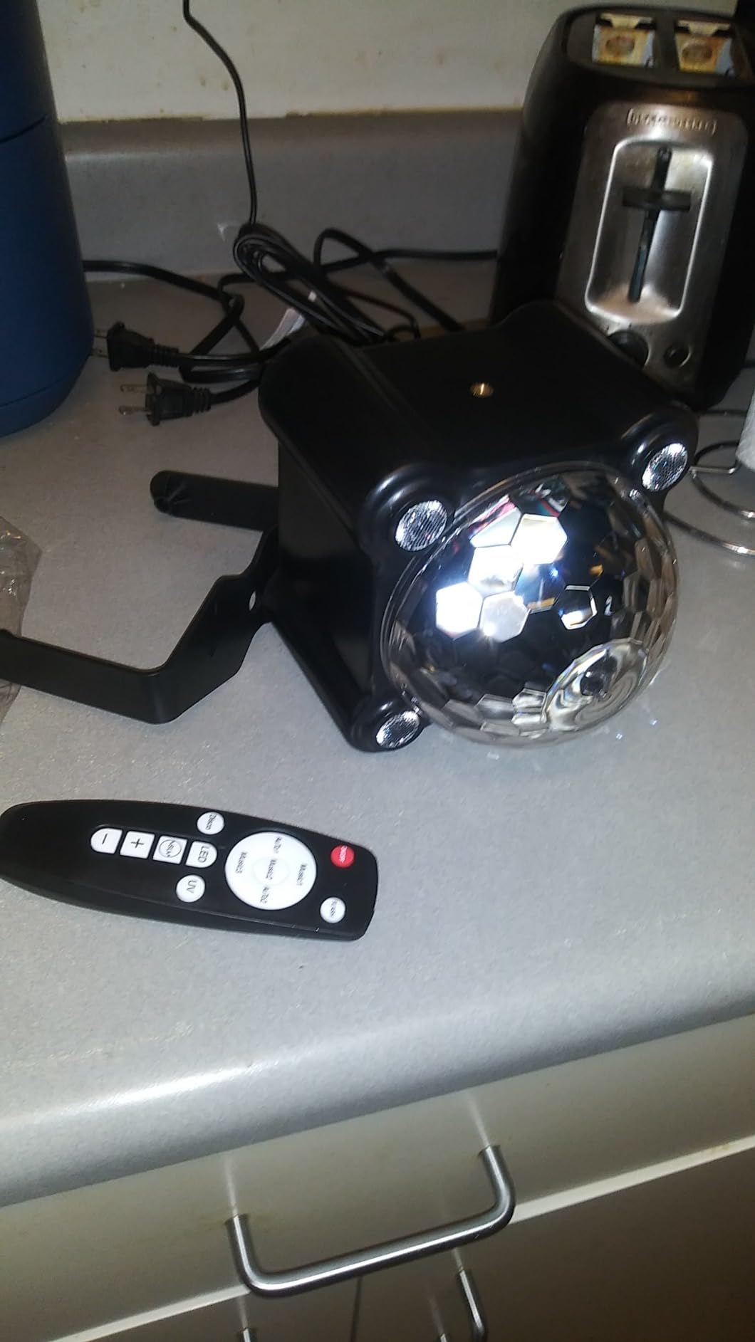 Disco Ball Lights for Parties, Party Dj Lights 3 Magic Ball Sound Activated Strobe Stage Disco Dj Light with Remote Control for Home Karaoke Dance Birthday Wedding Club Party Decoration customer photo 2