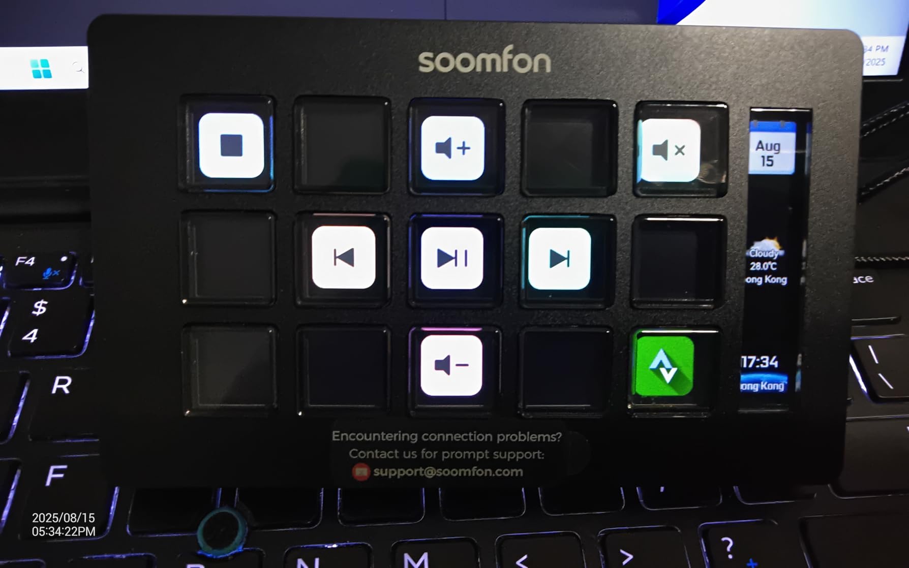 SOOMFON Stream Controller Studio Control Deck 15 Macro Keys customer photo 2