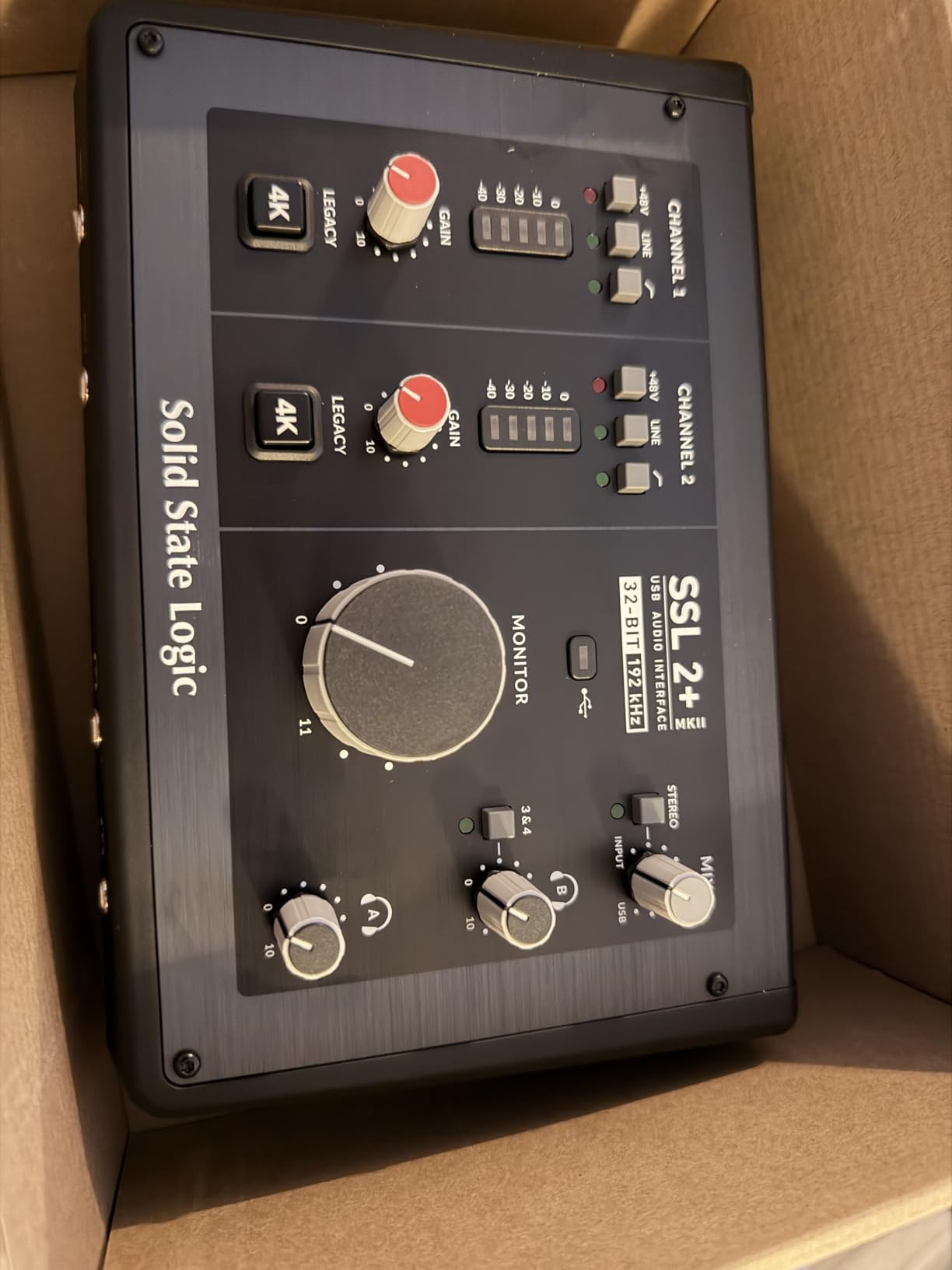 Solid State Logic SSL 2 Plus Mkii USB C 2 in and 4 Out Audio Interface customer photo 1