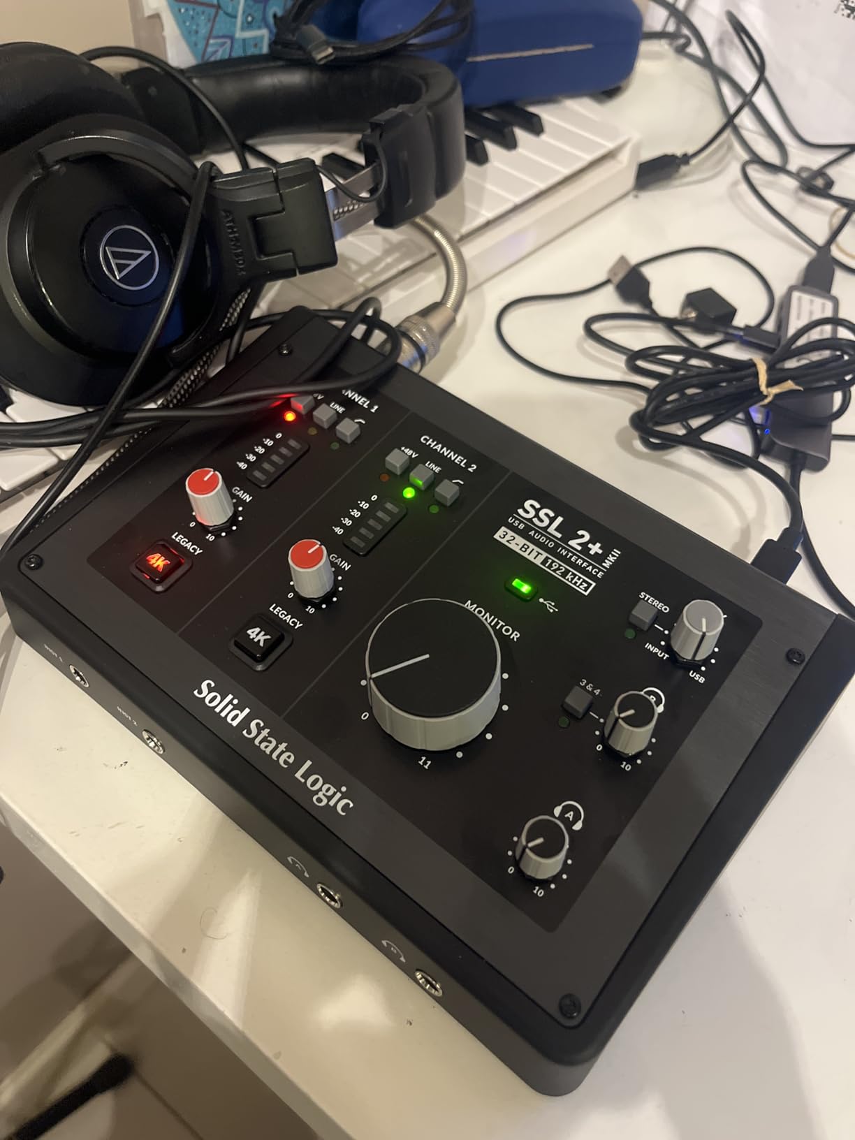 Solid State Logic SSL 2 Plus Mkii USB C 2 in and 4 Out Audio Interface customer photo 2