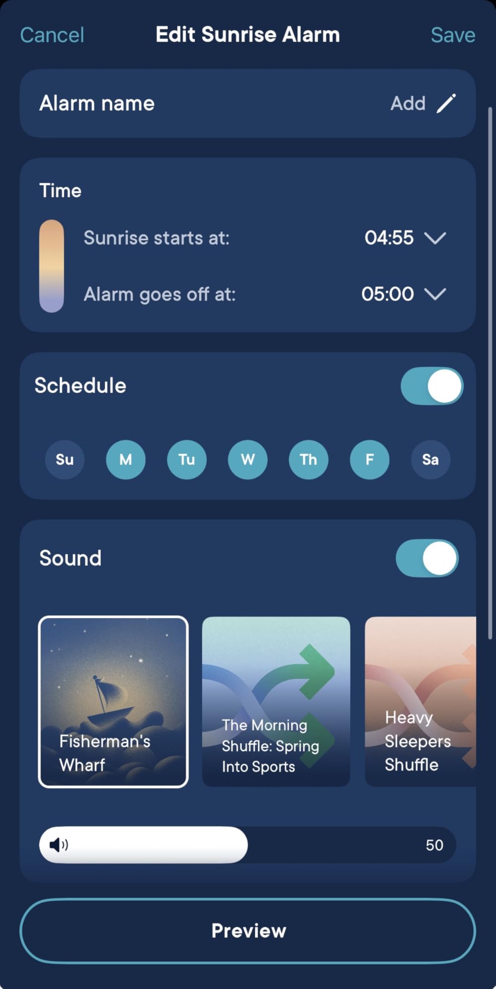 Hatch Restore 3 | Sunrise Alarm Clock, Smart Light, Sleep Audio (Putty) customer photo 2