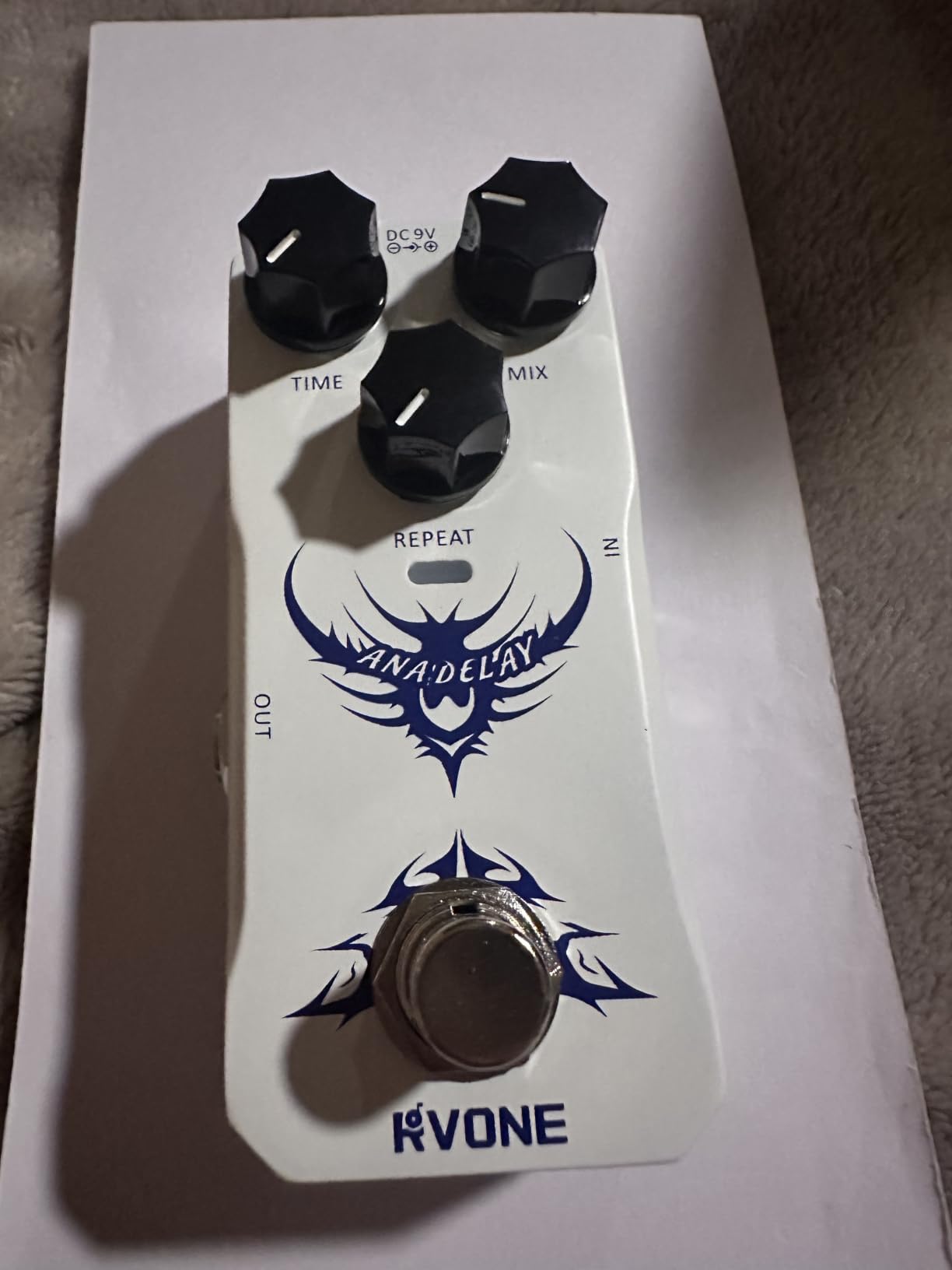 RVONE Noise Gate Guitar Pedal, Intelligent Noise Suppressor Pedal with Smart Threshold Control, True Bypass & Aluminum Case customer photo 2