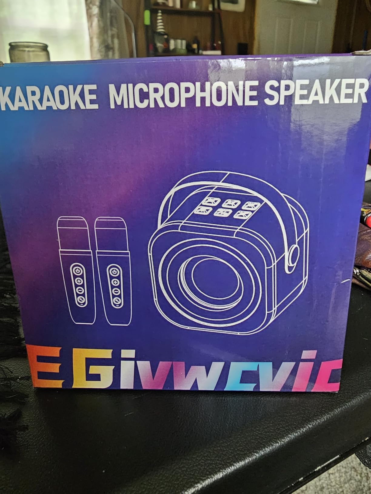Mini Karaoke Machine for Kids with 2 Wireless Mics, TOP Singing Toys Birthday Gifts Ideas for Girls Ages 3,4,5,6,7,8,9,10,11,12+ Years Old, Great Gift Ages Girls, Boys Trend Party customer photo 2
