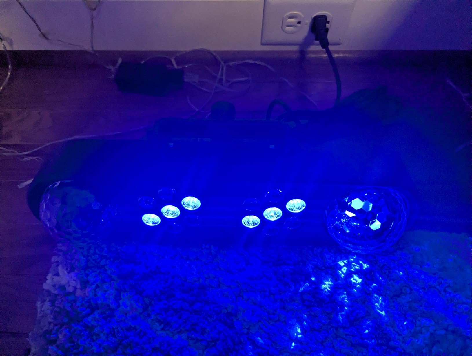 DJ Party Lights with Stand, Party Bar Light, Rotating Ball Disco Lights & Colorful Par Light, Stage Lighting System Sound Activated for Bar Gig Move Band Dance Wedding customer photo 1