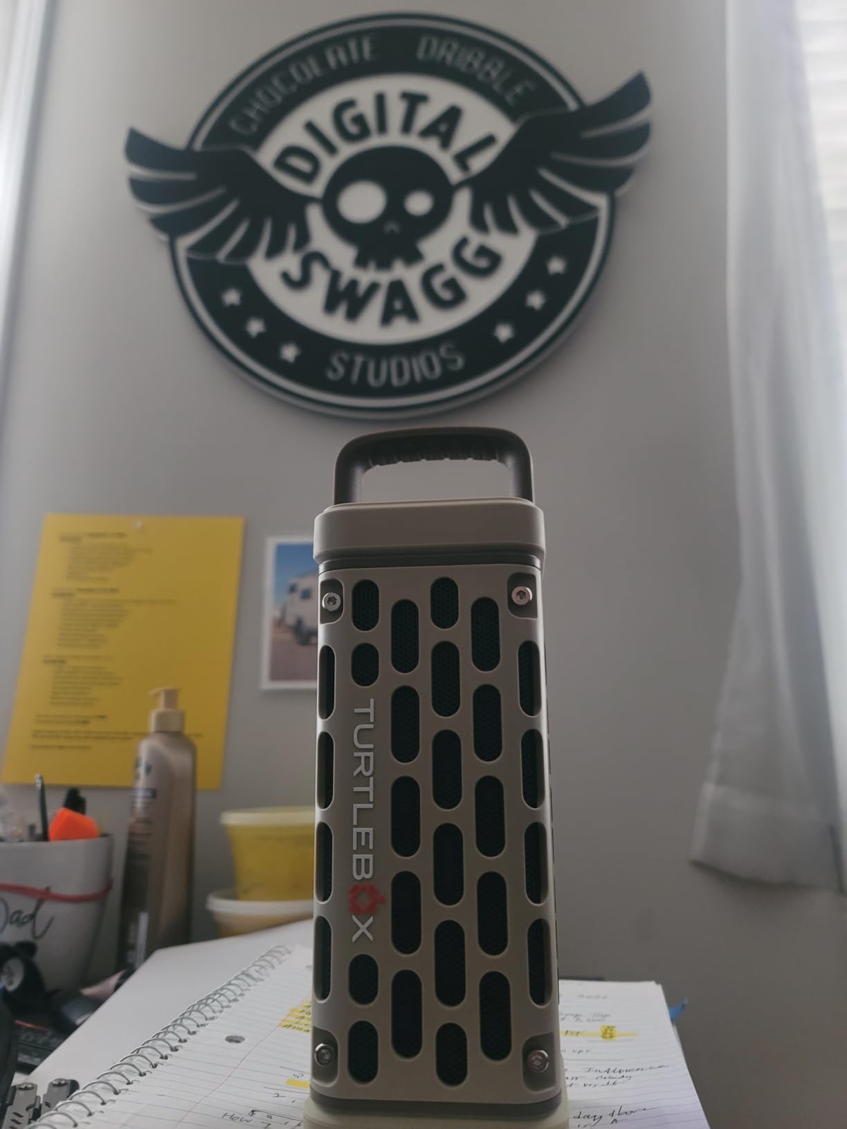 Turtlebox Ranger, Ultra-Portable Bluetooth Speaker, Waterproof, Gray | Built For The Outdoors, Plays to 105dB, IP-67, 12hr+ Battery Life, Magnetic Mounts, Unlimited Pairing for Full Stereo, 2.4lbs customer photo 1