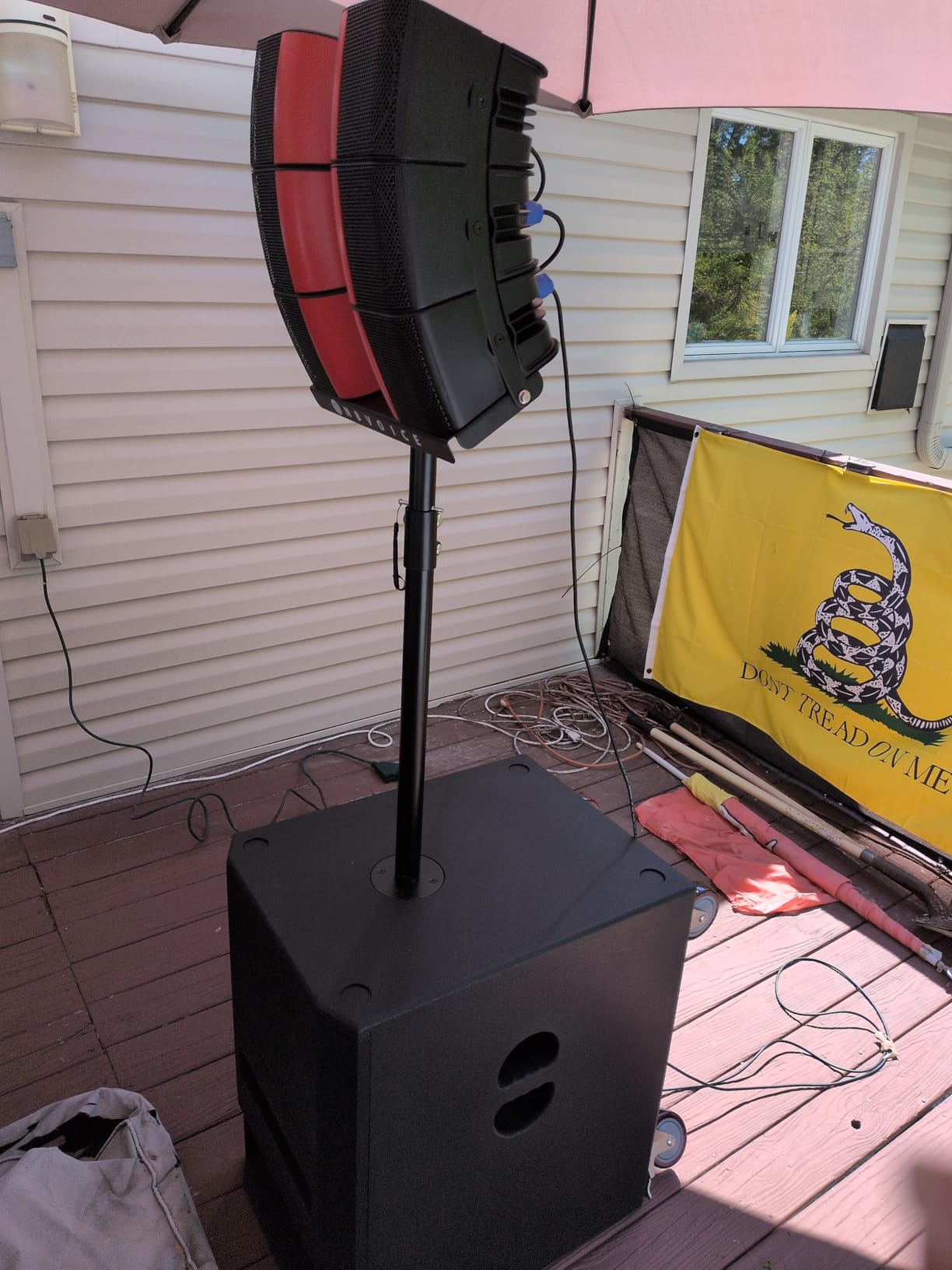 PRX ONE 15 inch Stage PA Speaker System, 2400W Power with 15