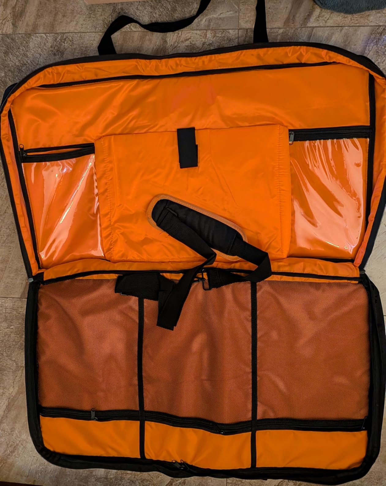 DJ Controller Case for DDJ-FLX10/ 1000/REV7/REV5/800/ FLX6 AlphaTheta DDJ-GRV6 With Thick EVA Padding, Adjustable Shoulder Strap,Fits Up to 15.6