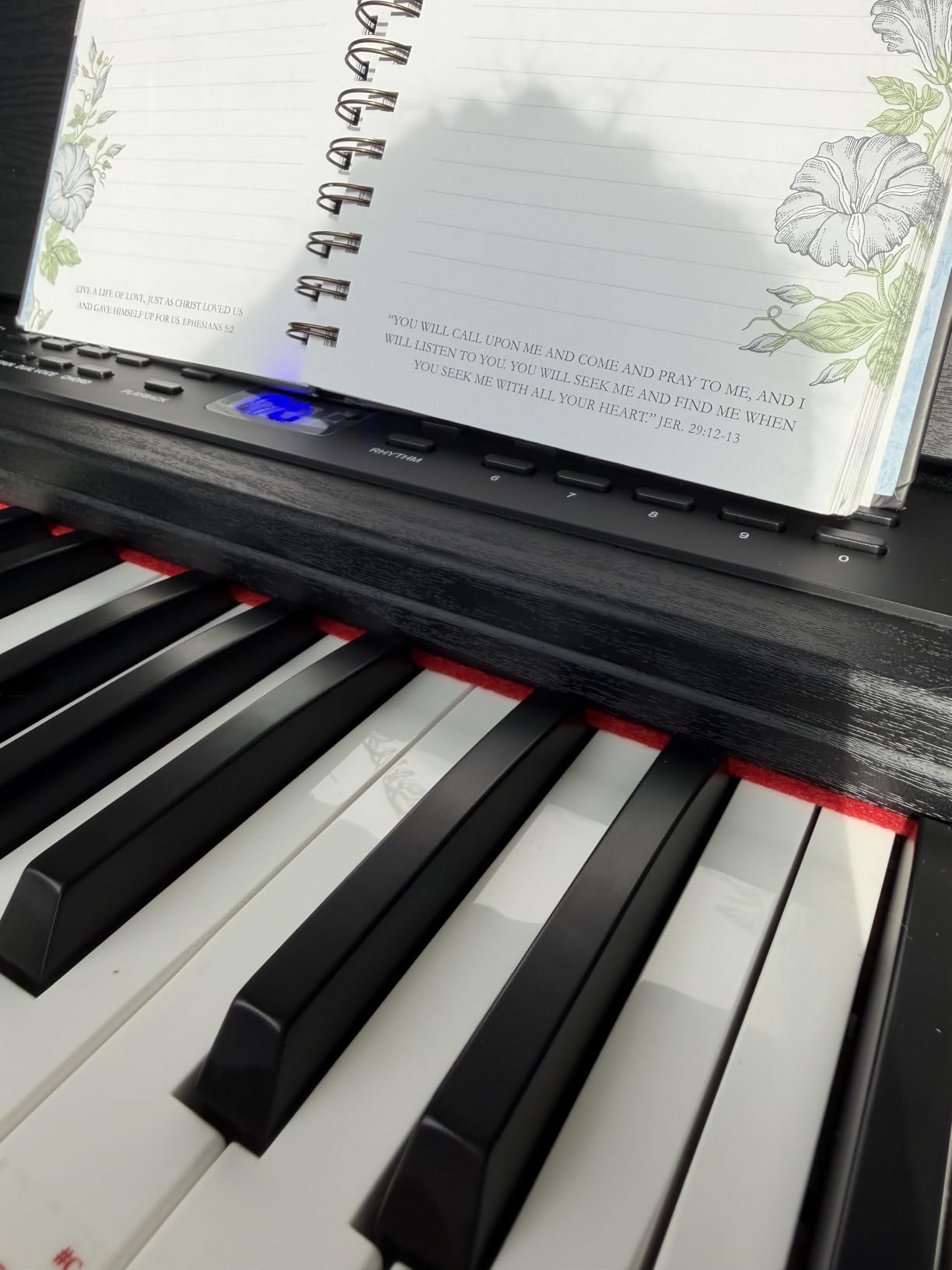 Ktaxon 88 Key Keyboard Piano Set, Full Size Digital Piano with Multi-Adjustable Height Bench, Powerful Functional Panel, Professional 3 Pedal Unit and Dual Mode Connectivity for Beginner(Black) customer photo 1