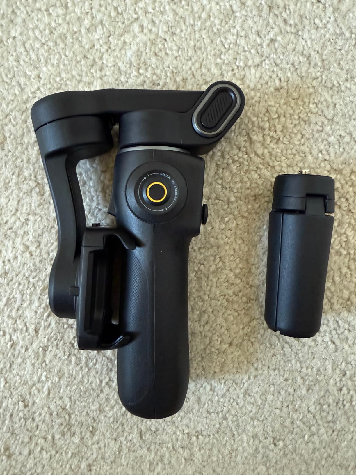 AOCHUAN Gimbal Stabilizer for iPhone & Android, 3-Axis Phone Gimbal with OLED Screen, 7.8