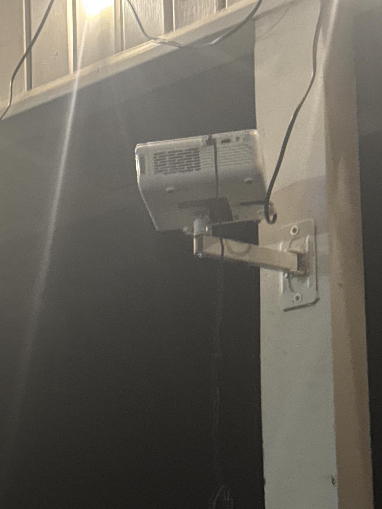 WALI Mini Projector Wall Mount, Full Motion Adjustable Bracket for 1/4