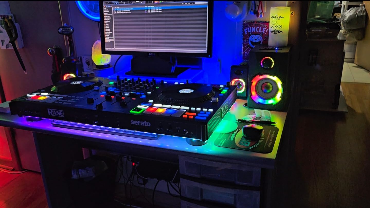 OR O R O W OROW Computer Speakers,40W PC Speakers with Subwoofer,Gaming Speakers with Bass,AC Powered,Support Bluetooth&SD&USB Play, 2.1 Multimedia Speakers System with RGB Light (Black) customer photo 2