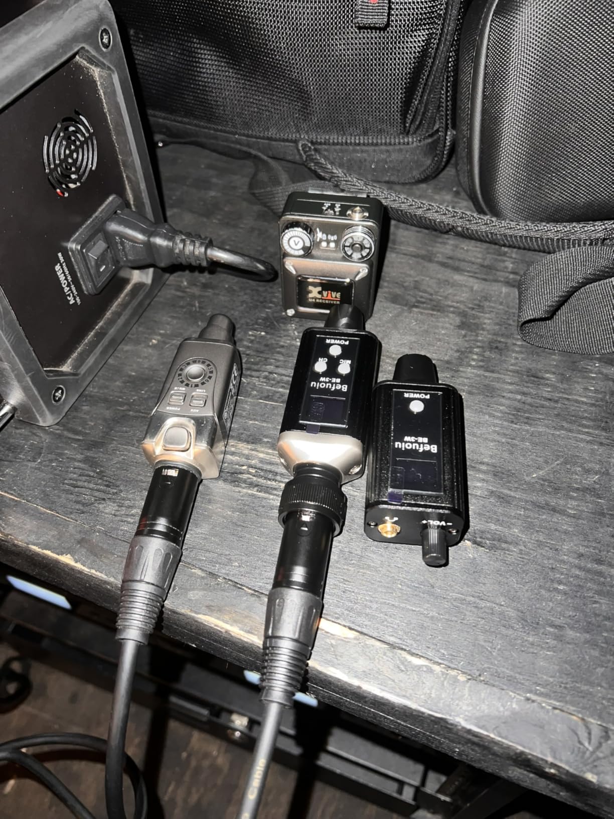 UHF Wireless In Ear Monitor System with Pro Earphone, Metal Wireless IEM System, 16 Adjustable Channel, Portable Rechargeable Transmitter and bodypack Receiver for Studio, Band, Live Performance customer photo 1