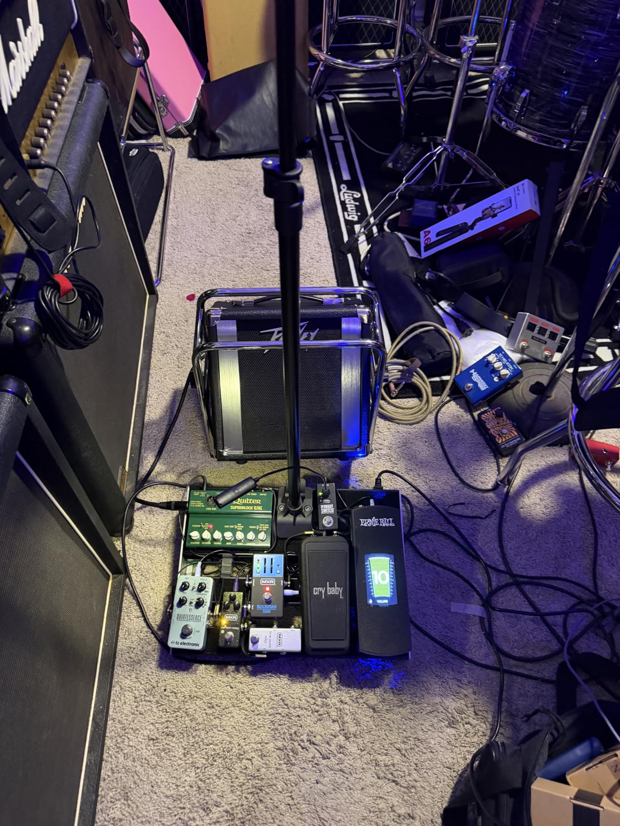 D'Addario XPND Core Pedalboard - Large Double Row Guitar Pedal Board - Strong and Lightweight customer photo 2