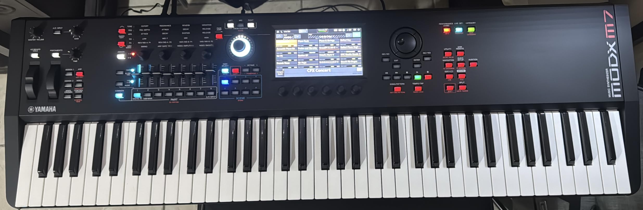 Yamaha 76-Key Music Synthesizer MODX M7 with Improved Keyboard Action, Performance Focused for Next Generation Sound customer photo 2